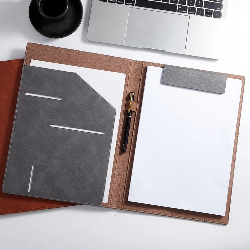 Pen Cup Magnetic - A4 Leather Business Portfolio Folder Magnetic