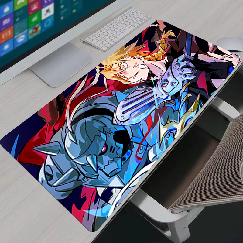 Desk Setup Computer - Mouse Pad Large Fullmetal Alchemist Gaming