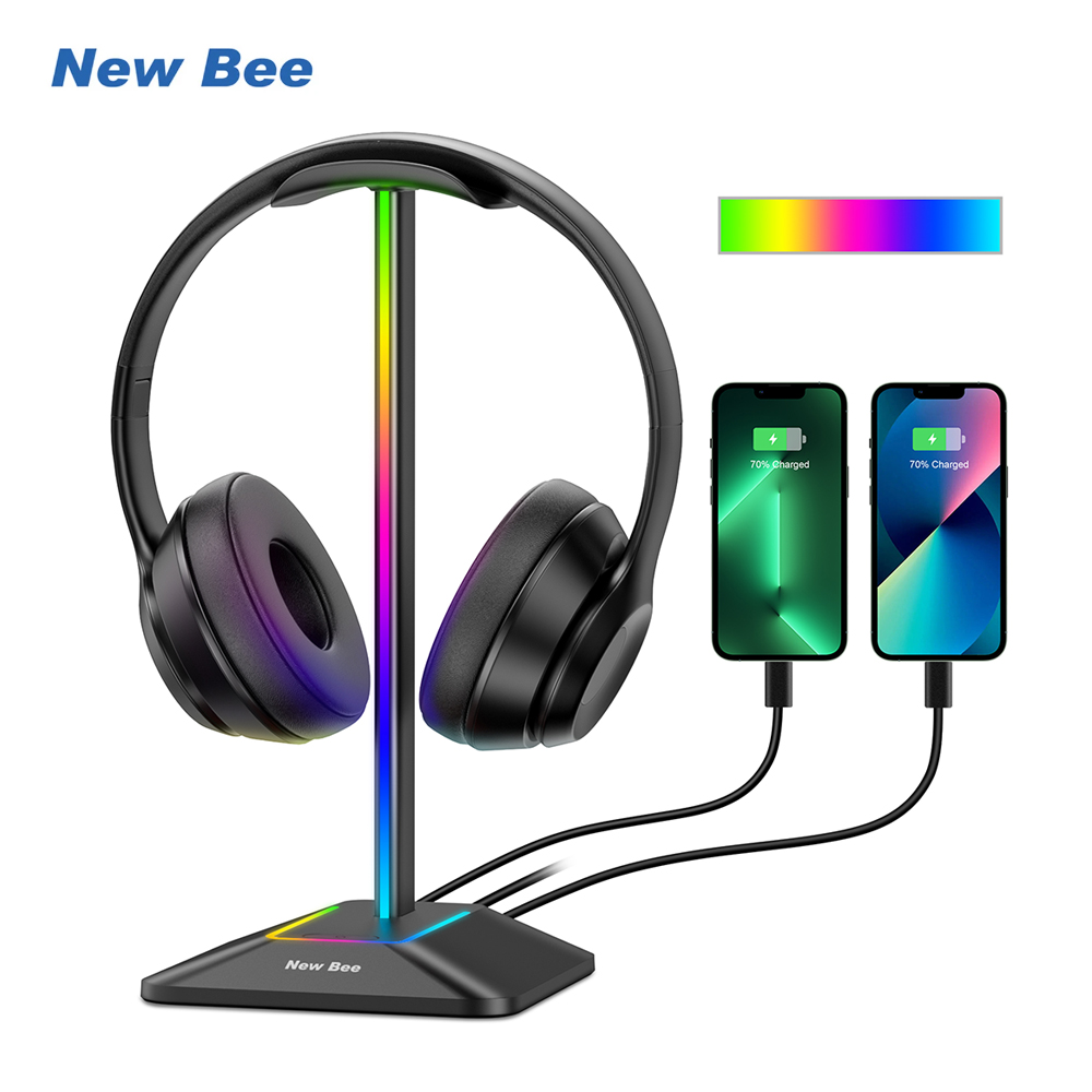 New Bee Z8 RGB Headphones Stan - Desk Setup Game บทวิจารณ์และราคา