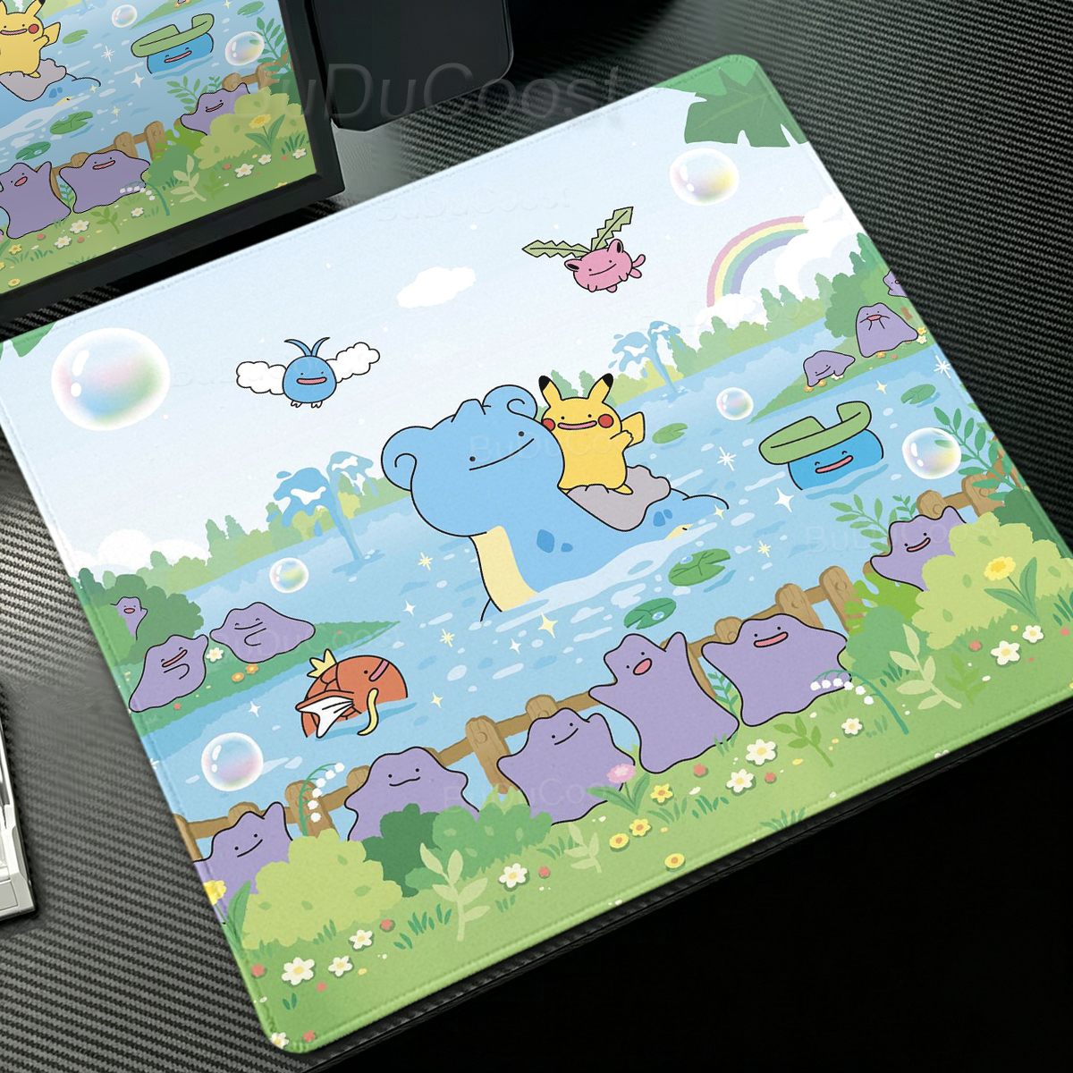 Anime Pokémon Ditto Mouse Pad  - Desk Setup Gadgets บทวิจารณ์และราคา