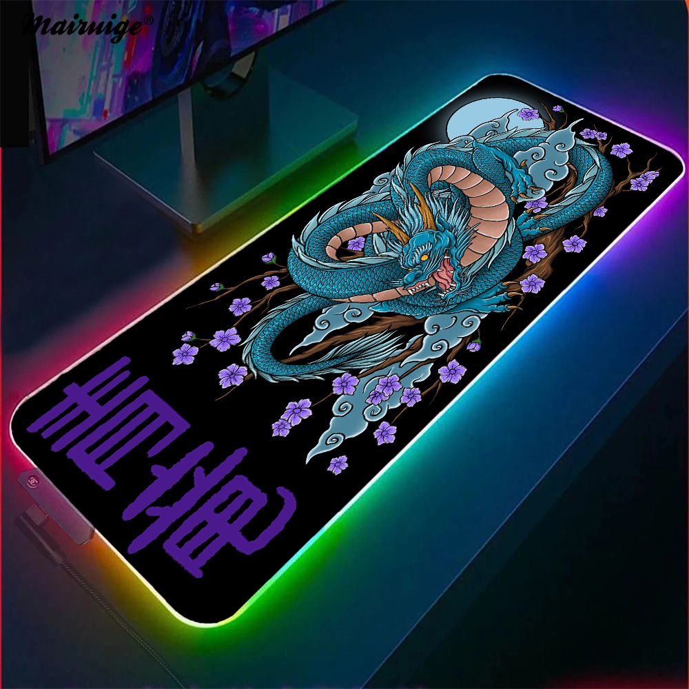 Black Dragon Mouse Pad 900x400 - Desk Setup Gadgets บทวิจารณ์และราคา