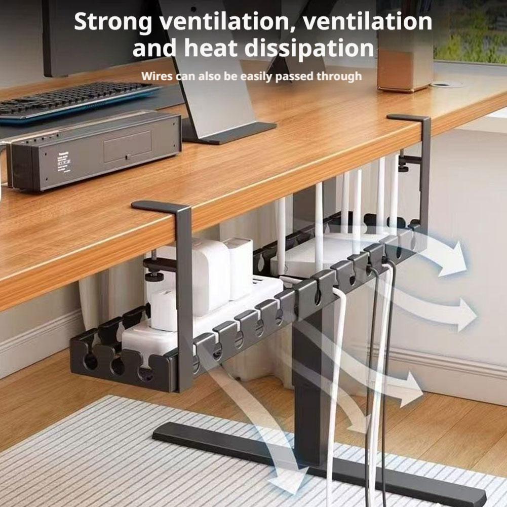 Extendable Under Desk Cable Ma - Desk Setup Shelves บทวิจารณ์และราคา