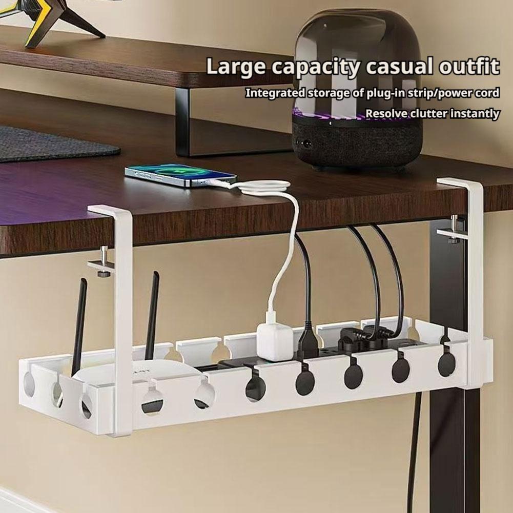 Extendable Under Desk Cable Ma - Desk Setup Shelves บทวิจารณ์และราคา