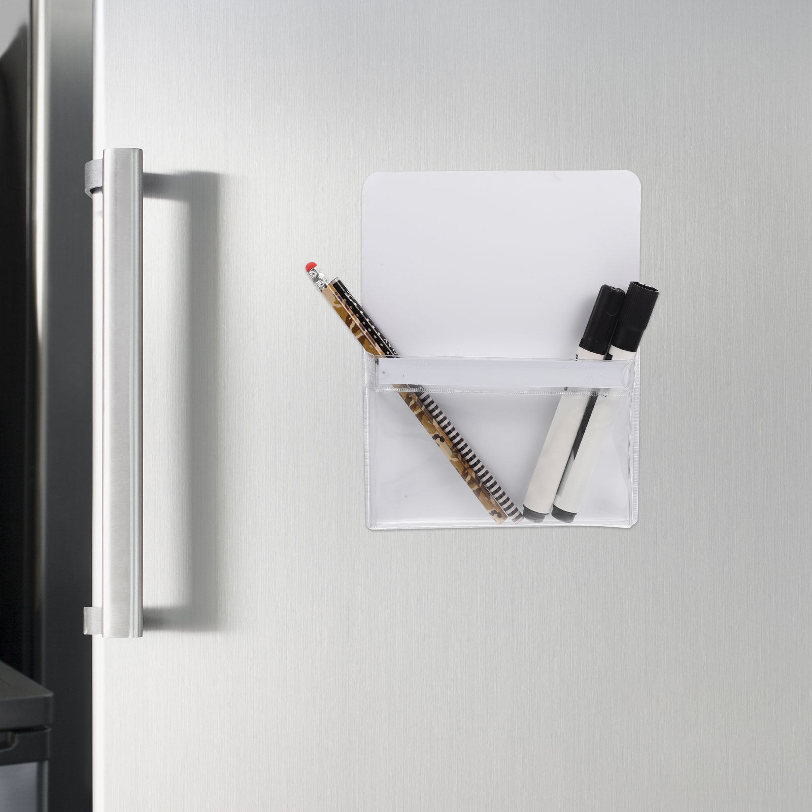 2Pcs Magnetic Pen Pouches Tran - Pen Cup Magnetic บทวิจารณ์และราคา