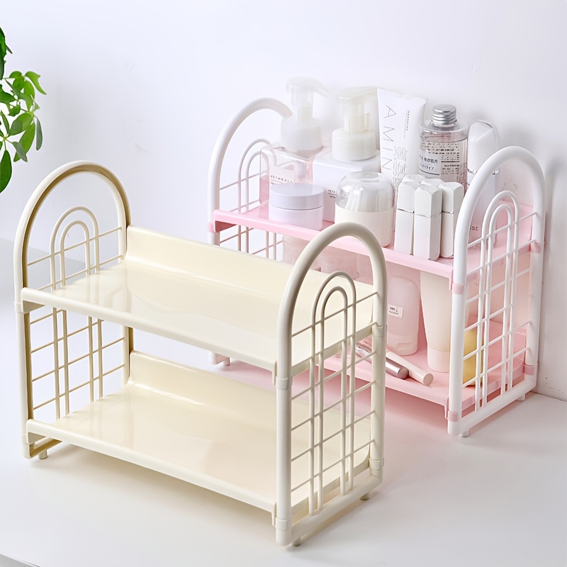 1pc Double Layer Multi-Functio - Desk Setup Shelves บทวิจารณ์และราคา