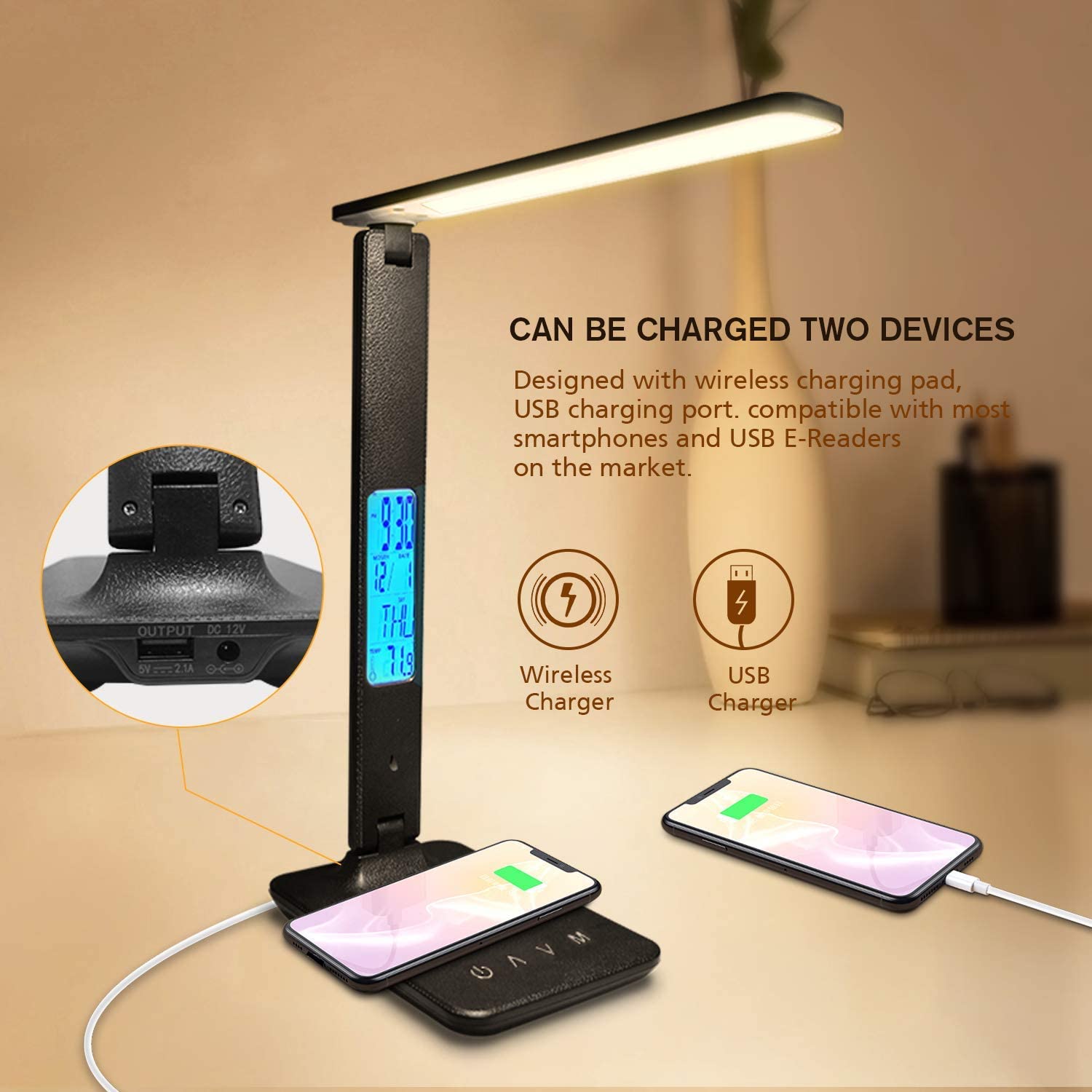 LAOPAO 10W QI Wireless Chargin - Desk Setup Computer บทวิจารณ์และราคา