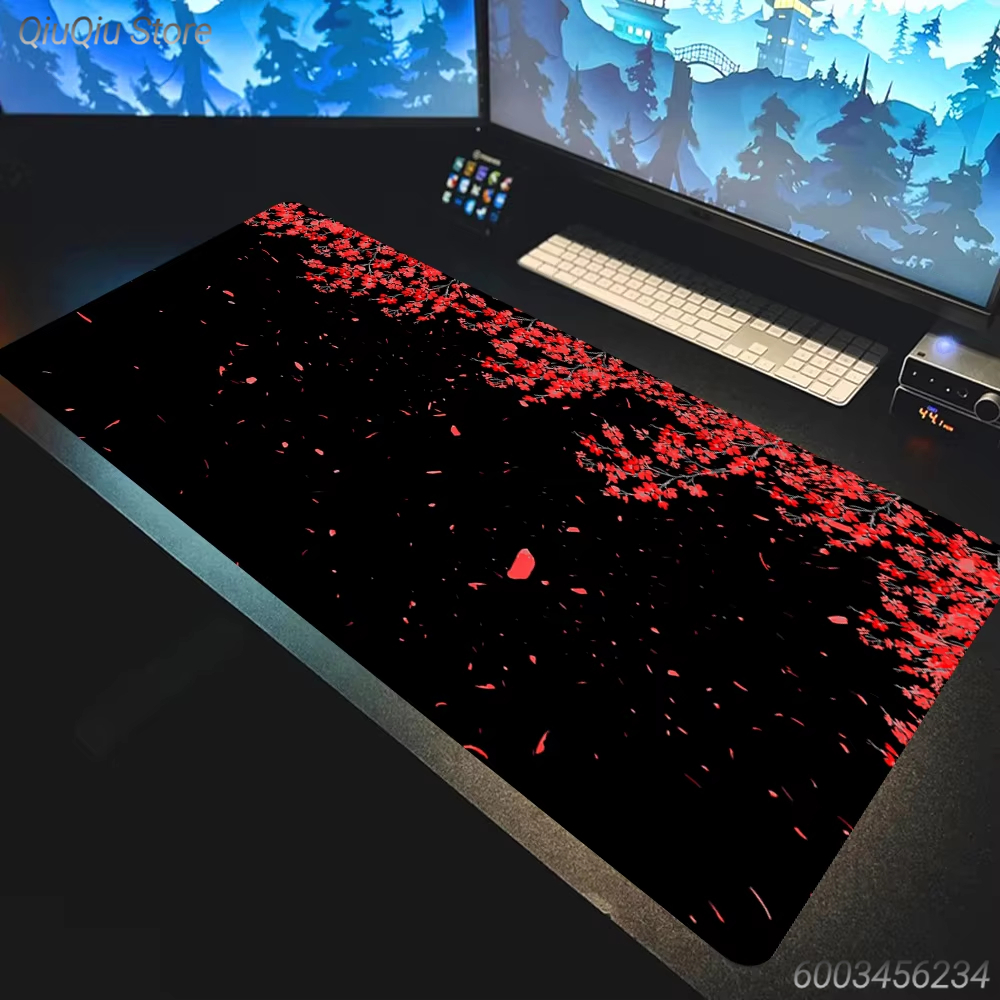 Japanese Cherry Blossom Large  - Desk Setup Background บทวิจารณ์และราคา
