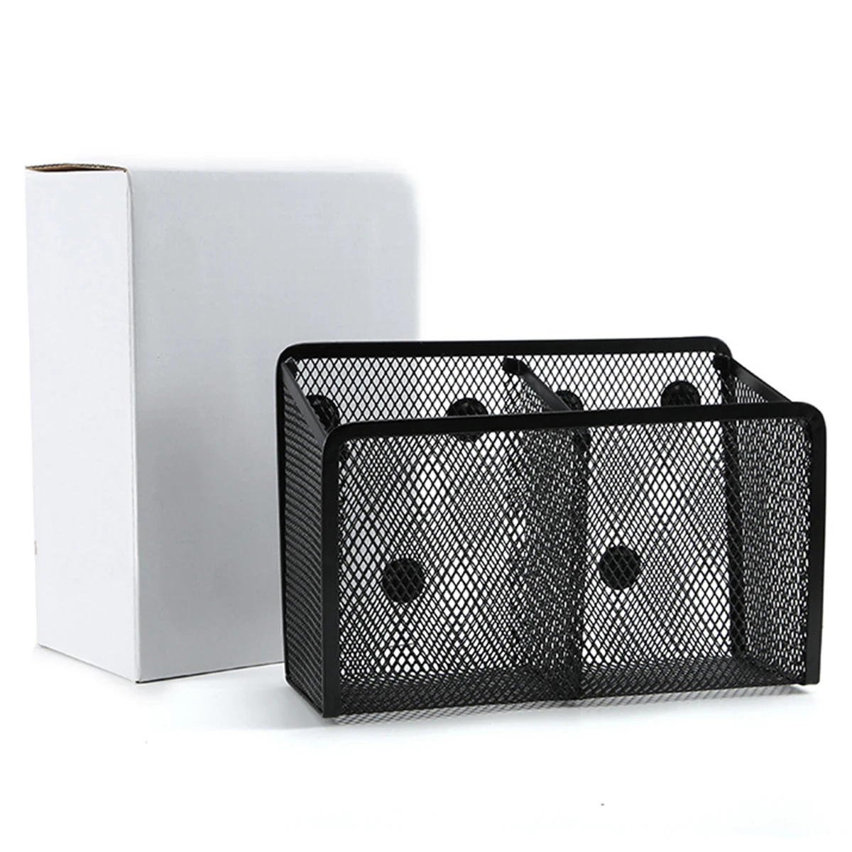 Metal Mesh Pen Cup Sturdy Magn - Pen Cup Magnetic บทวิจารณ์และราคา