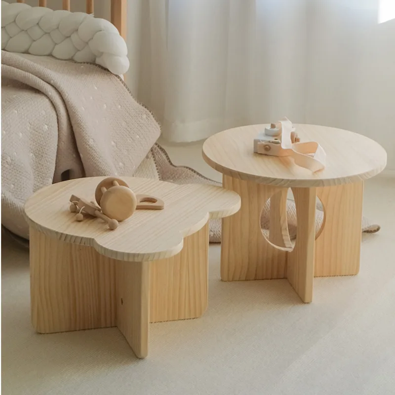 Solid Wood Children's Small Ta - Desk Setup Small Room บทวิจารณ์และราคา