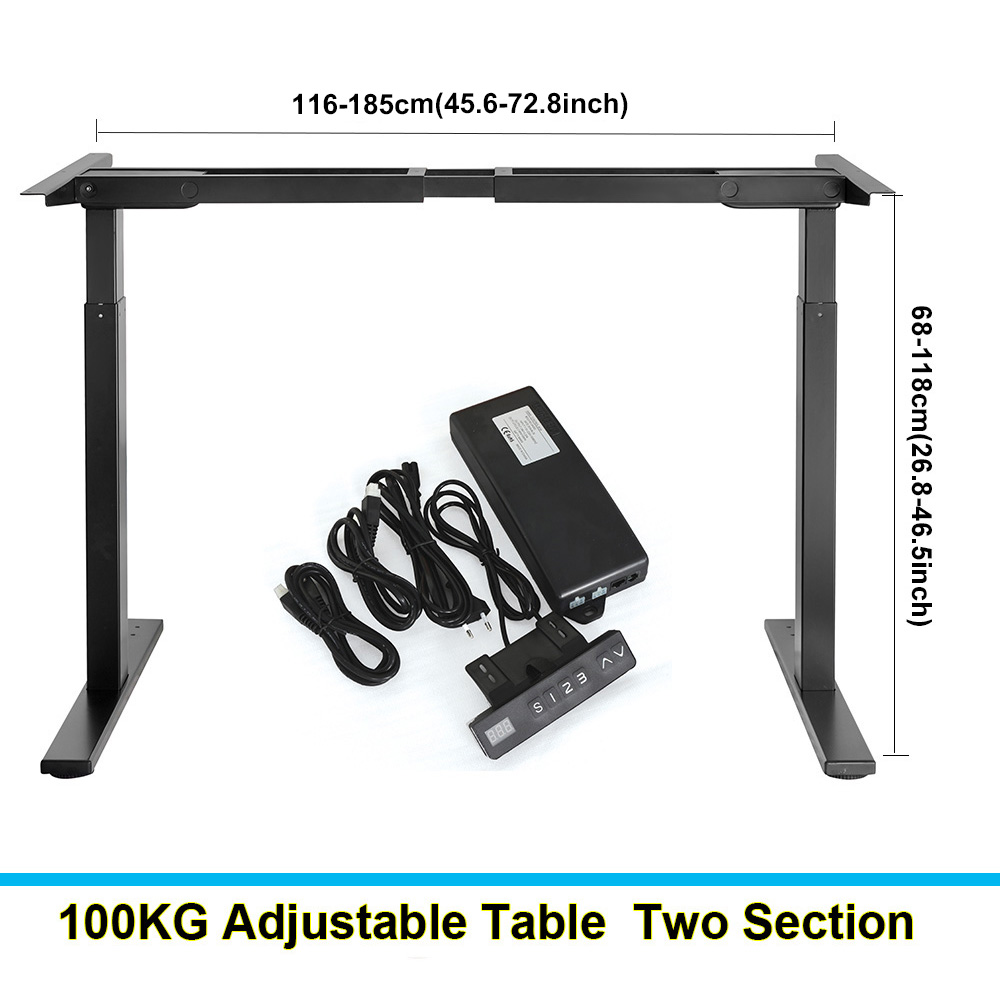 Two/Three Section Electric Lif - Desk Setup Game บทวิจารณ์และราคา