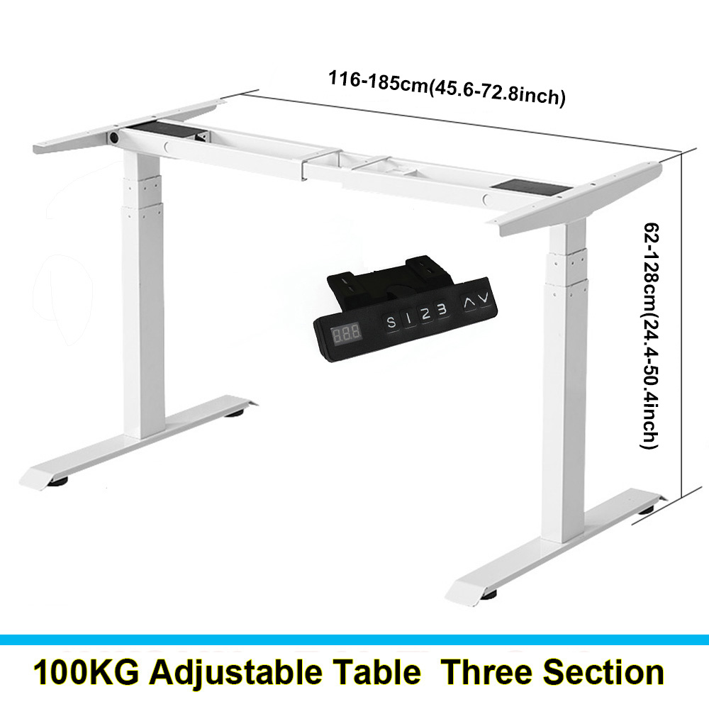Two/Three Section Electric Lif - Desk Setup Game บทวิจารณ์และราคา