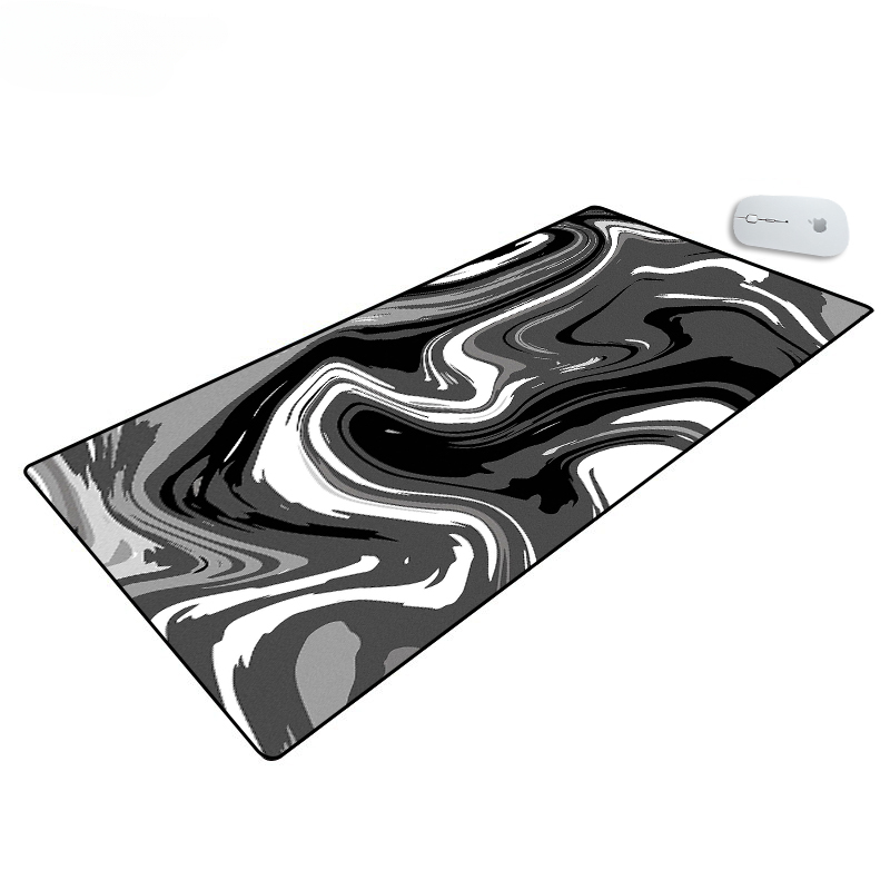Large Mat Mouse Pad Fluid Art  - Desk Setup Gadgets บทวิจารณ์และราคา