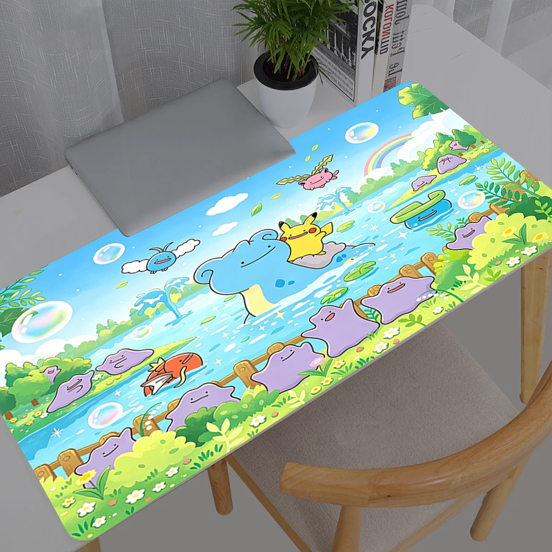 Mouse Pad Pokemon Pikachu Anim - Desk Setup Computer บทวิจารณ์และราคา