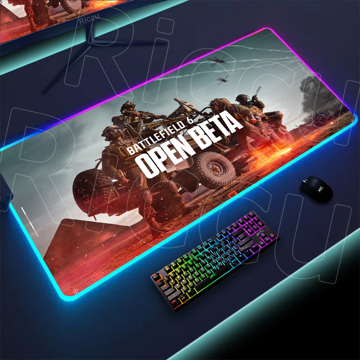 New Gamer Rgb Desk Mat Back Li - Desk Setup Gadgets บทวิจารณ์และราคา