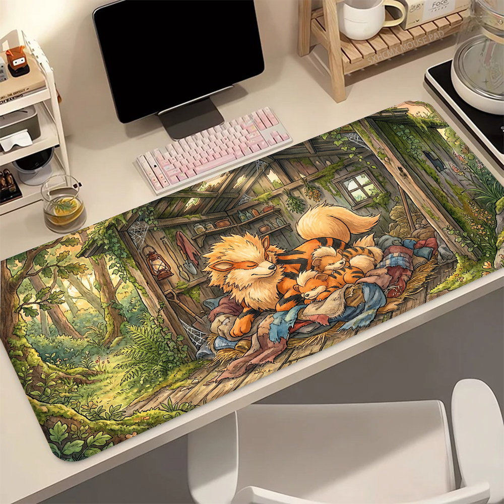 Cute Cartoon Mouse Pad Kawaii  - Desk Setup For Laptop บทวิจารณ์และราคา