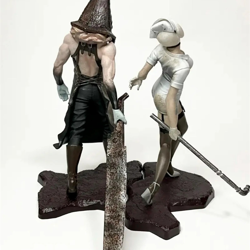 Scary Pyramid Head Figure Bubb - Desk Setup Game บทวิจารณ์และราคา