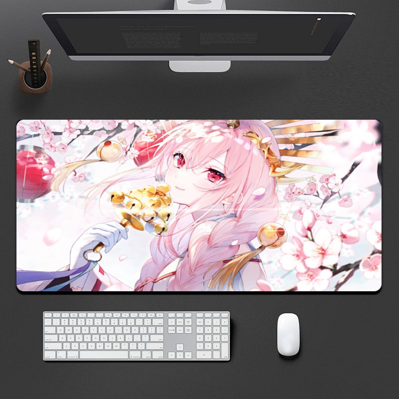 VIKAMA Aesthetic Anime Mouse P - Desk Setup Background บทวิจารณ์และราคา