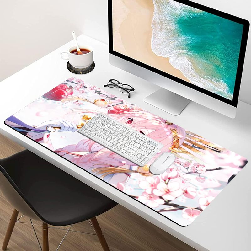 VIKAMA Aesthetic Anime Mouse P - Desk Setup Background บทวิจารณ์และราคา