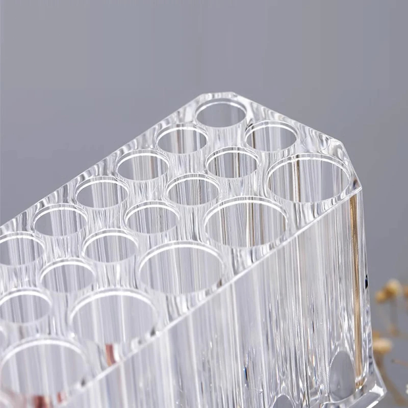 26 Holes Makeup Brush Holder M - Desk Setup Shelves บทวิจารณ์และราคา