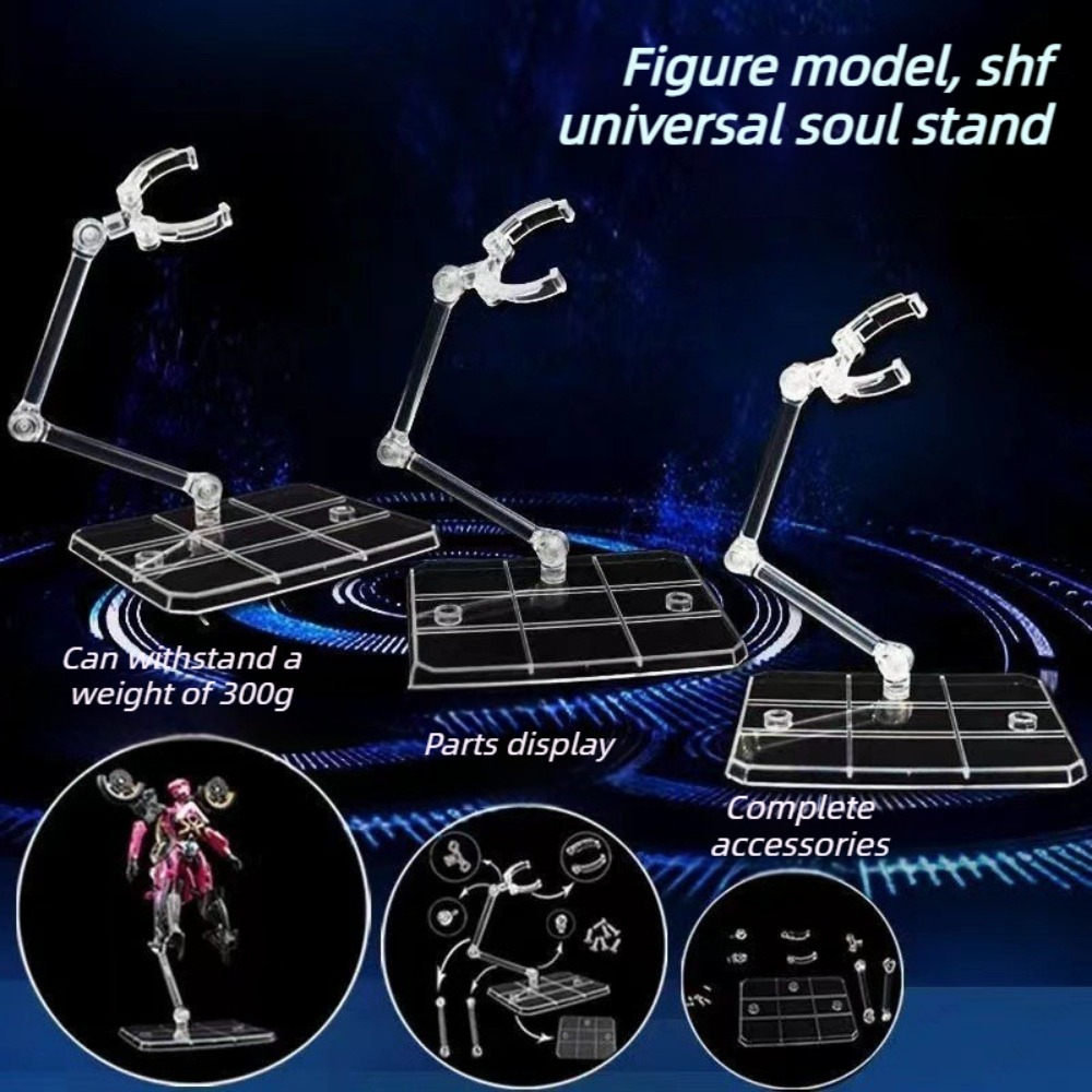 Transparent Acrylic Figure Dis - Desk Setup Shelves บทวิจารณ์และราคา
