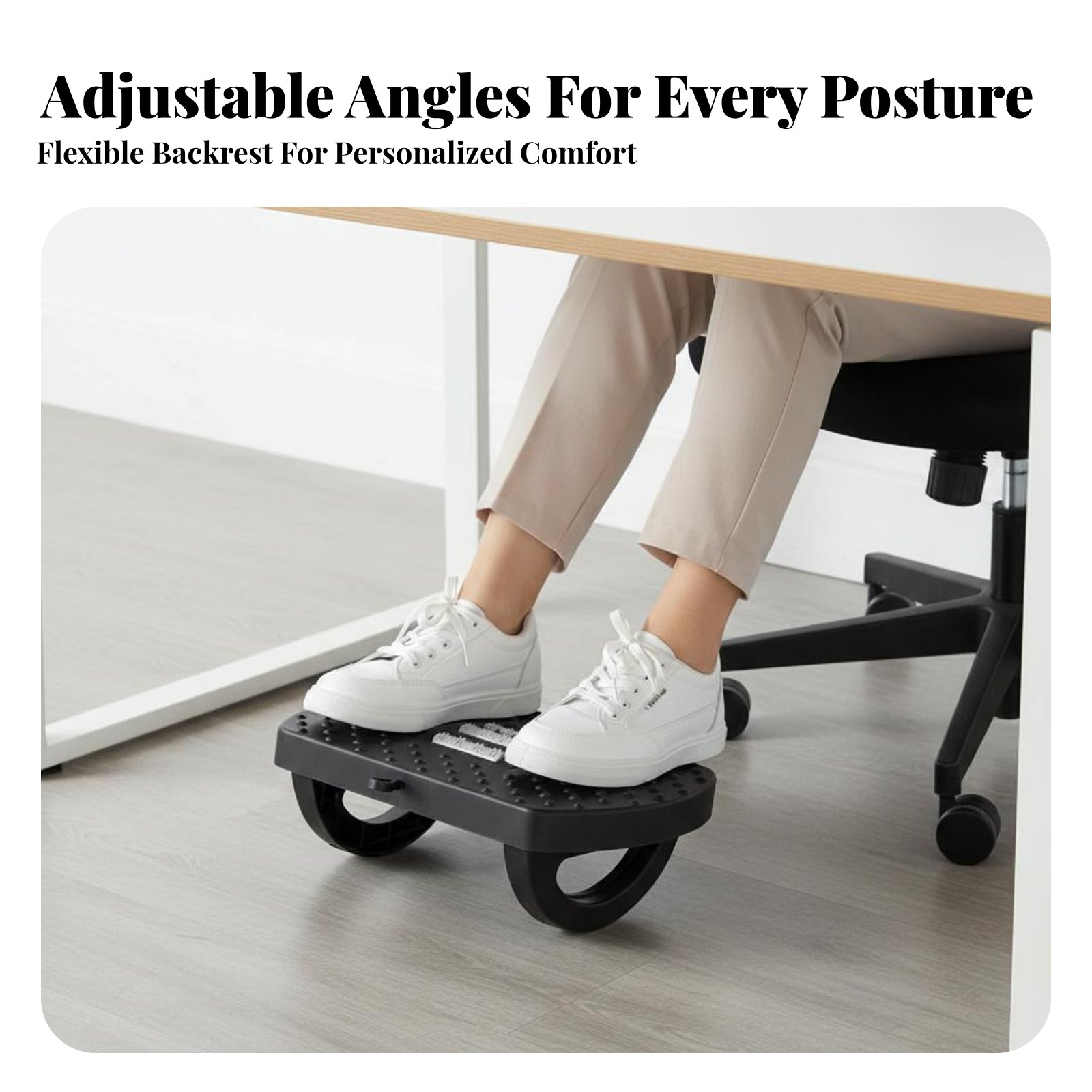 Adjustable beneath-desk Footre - Desk Setup Small Room บทวิจารณ์และราคา