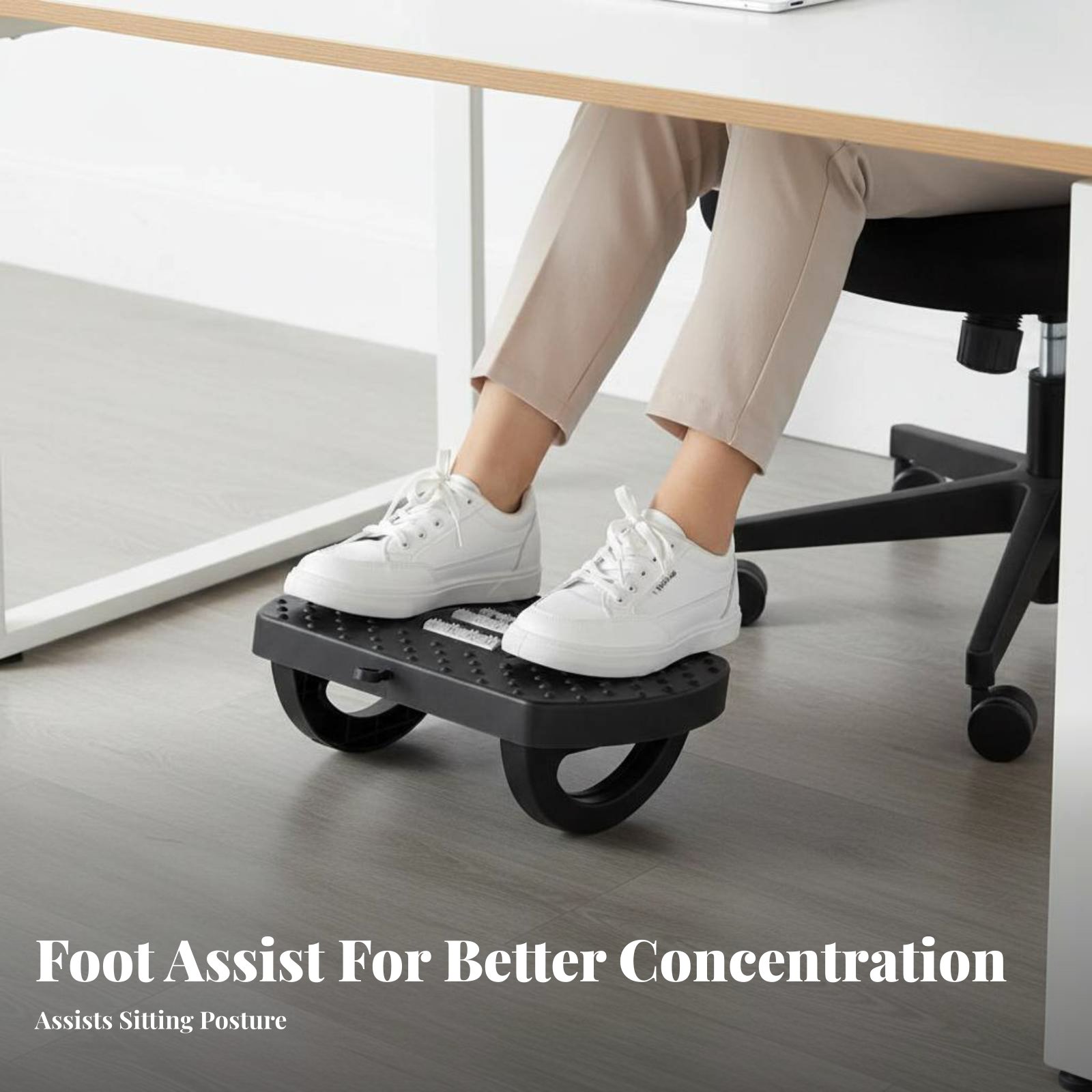 Adjustable beneath-desk Footre - Desk Setup Small Room บทวิจารณ์และราคา