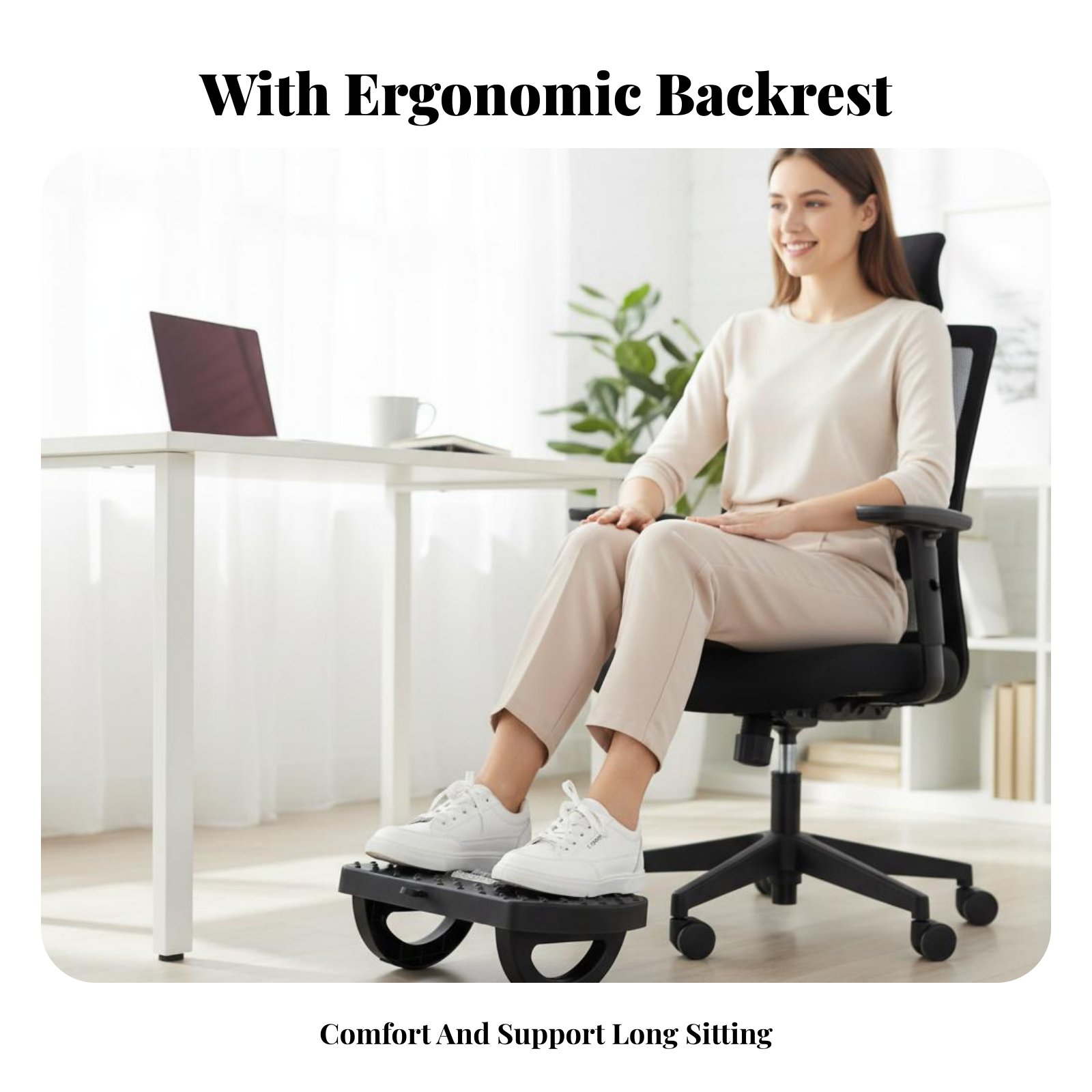 Adjustable beneath-desk Footre - Desk Setup Small Room บทวิจารณ์และราคา