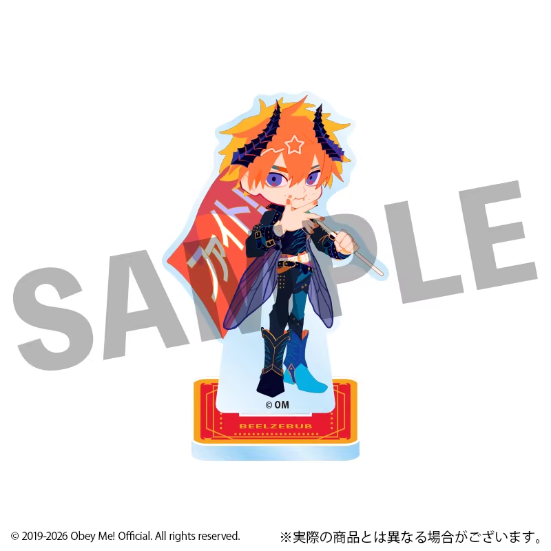 Anime Obey Me! New 10cm Clear  - Desk Setup Game บทวิจารณ์และราคา