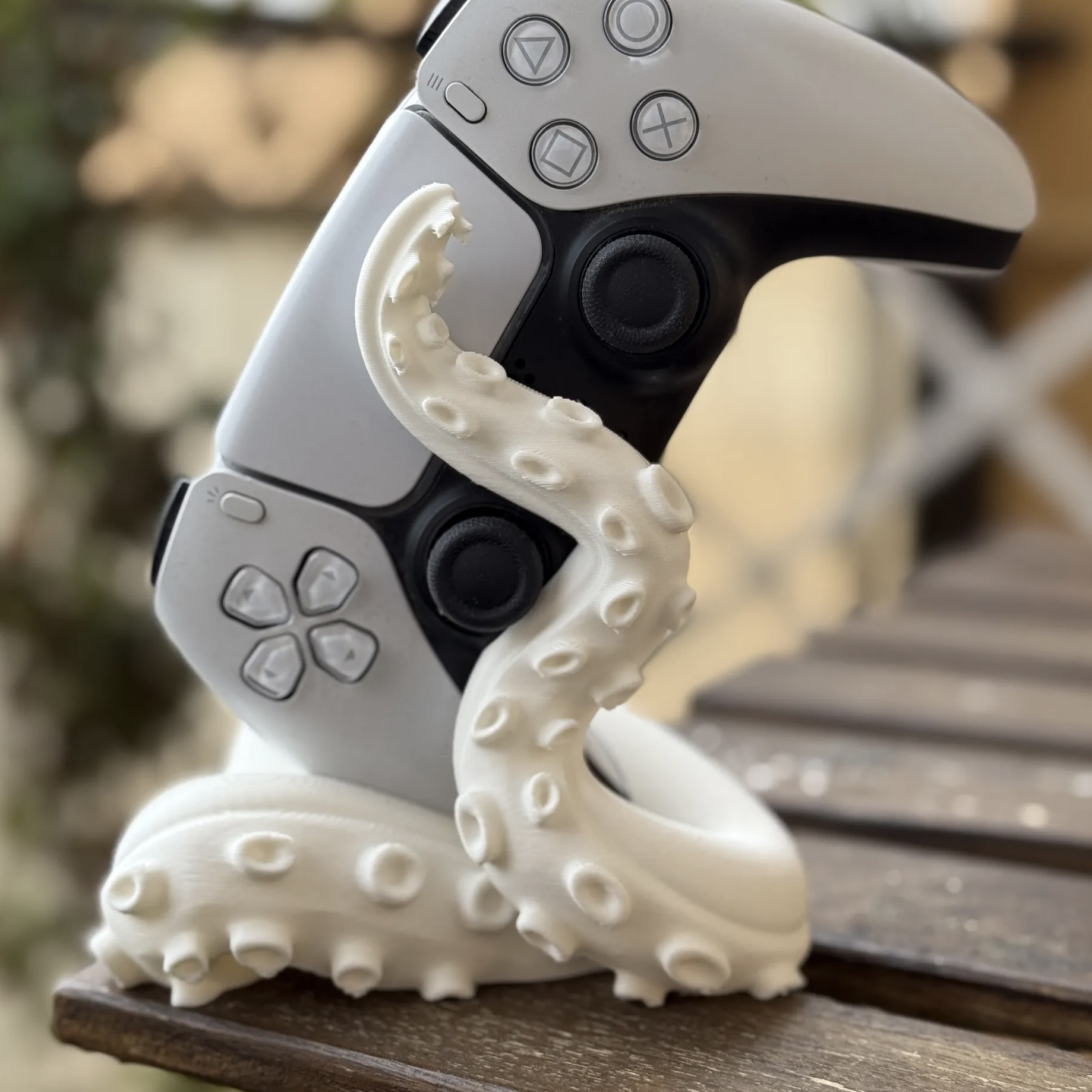 3D Printed Octopus Game Contro - Desk Setup Ps5 บทวิจารณ์และราคา
