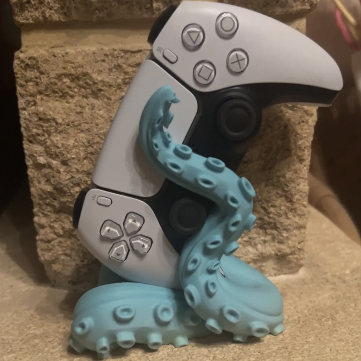 3D Printed Octopus Game Contro - Desk Setup Ps5 บทวิจารณ์และราคา