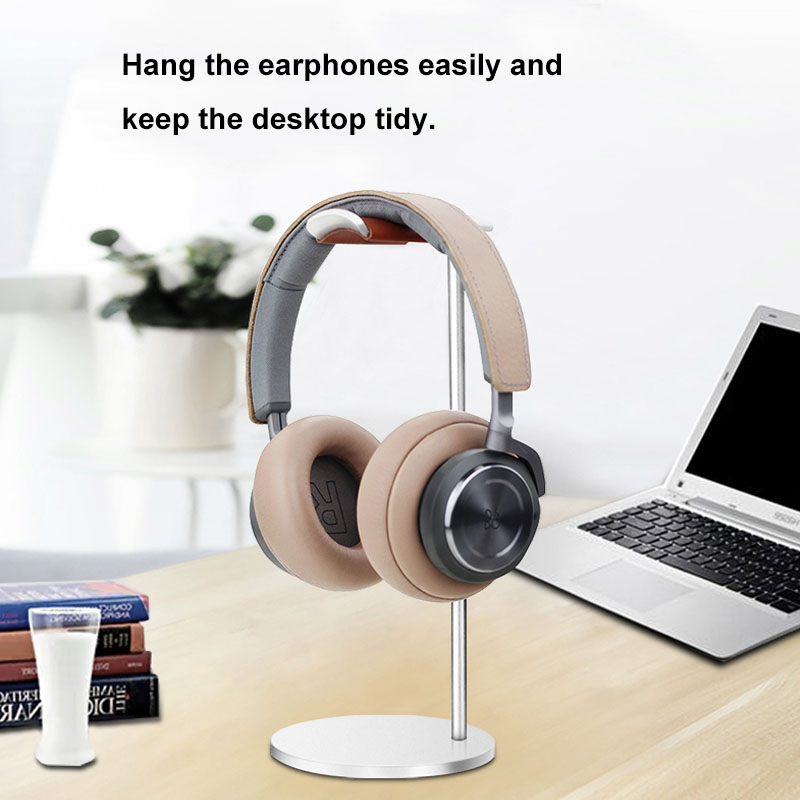 Curved Aluminum Headphone Stan - Desk Setup Game บทวิจารณ์และราคา