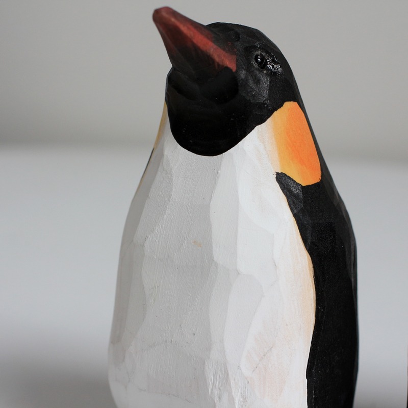 1 PC Emperor Penguin Handcarve - Desk Setup Computer บทวิจารณ์และราคา