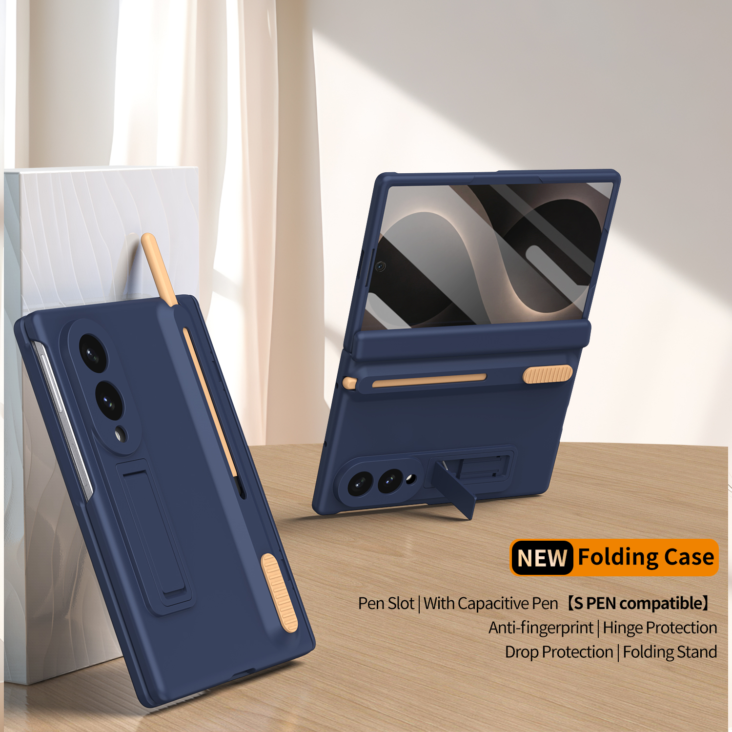 360 Full Protection Hinge Stan - Pen Cup Magnetic บทวิจารณ์และราคา