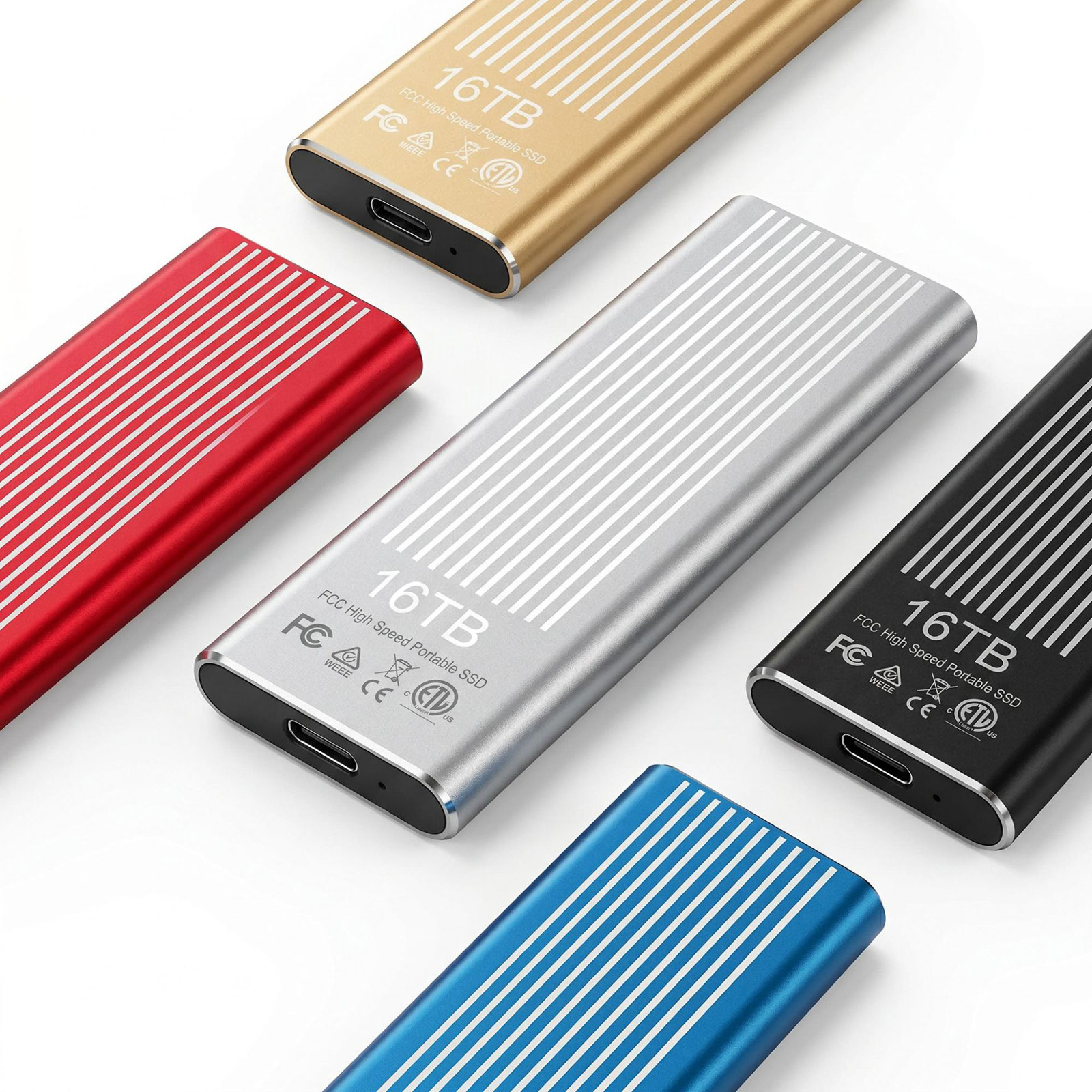 16TB Portable SSD External Sol - Desk Setup Ps5 บทวิจารณ์และราคา