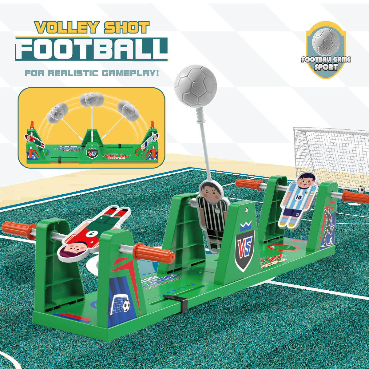 Tabletop Volley Shot Game Set  - Desk Setup Game บทวิจารณ์และราคา