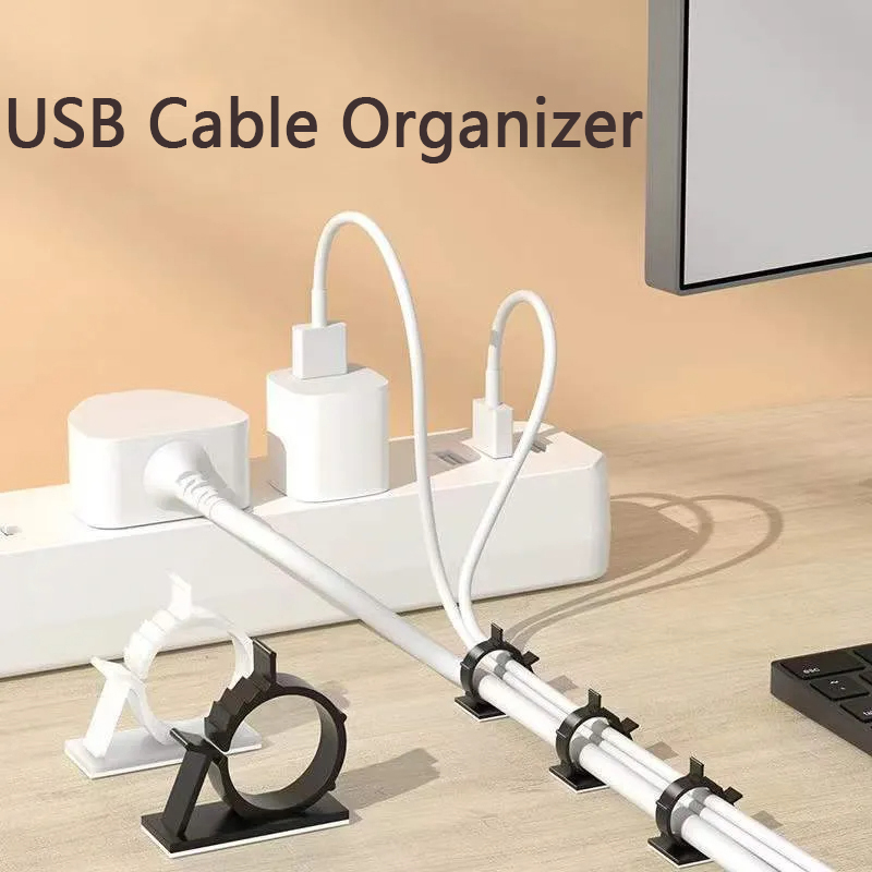 Cable Organizer Self Adhesive  - Desk Setup Computer บทวิจารณ์และราคา