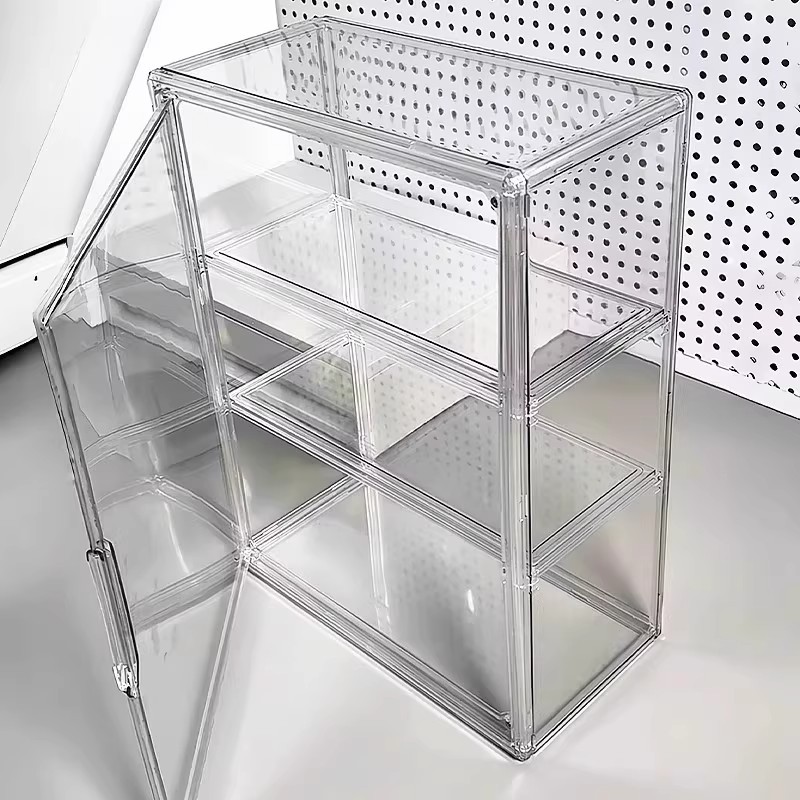 Transparent Acrylic Figurine D - Desk Setup Shelves บทวิจารณ์และราคา