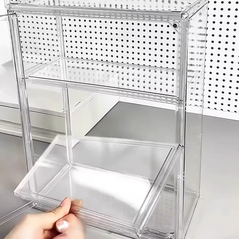 Transparent Acrylic Figurine D - Desk Setup Shelves บทวิจารณ์และราคา