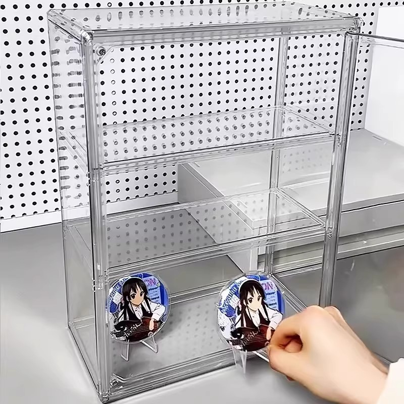 Transparent Acrylic Figurine D - Desk Setup Shelves บทวิจารณ์และราคา