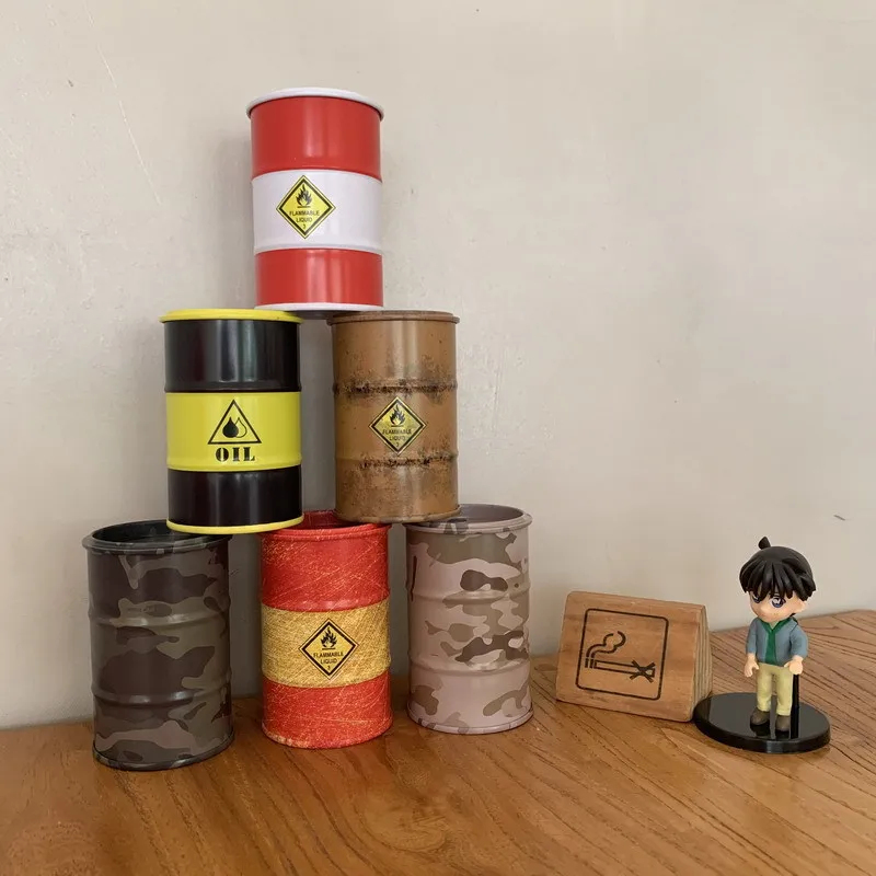 Iron Mini Oil Drum Model, Chem - Desk Setup Game บทวิจารณ์และราคา