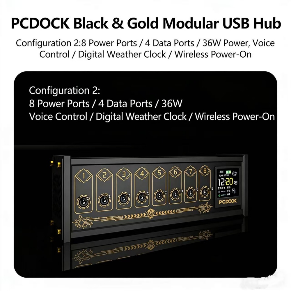 PCDOCK Block USB Desktop Power - Desk Setup For Laptop บทวิจารณ์และราคา