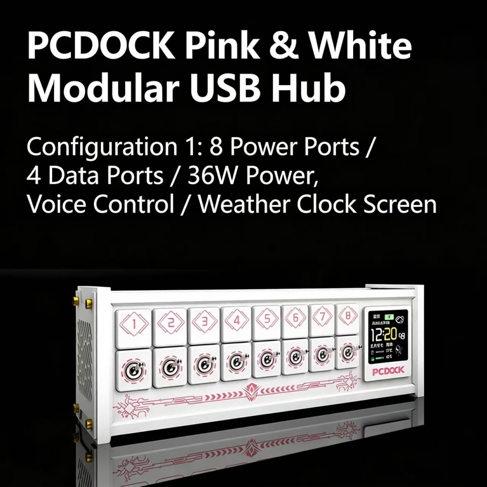 PCDOCK Block USB Desktop Power - Desk Setup For Laptop บทวิจารณ์และราคา