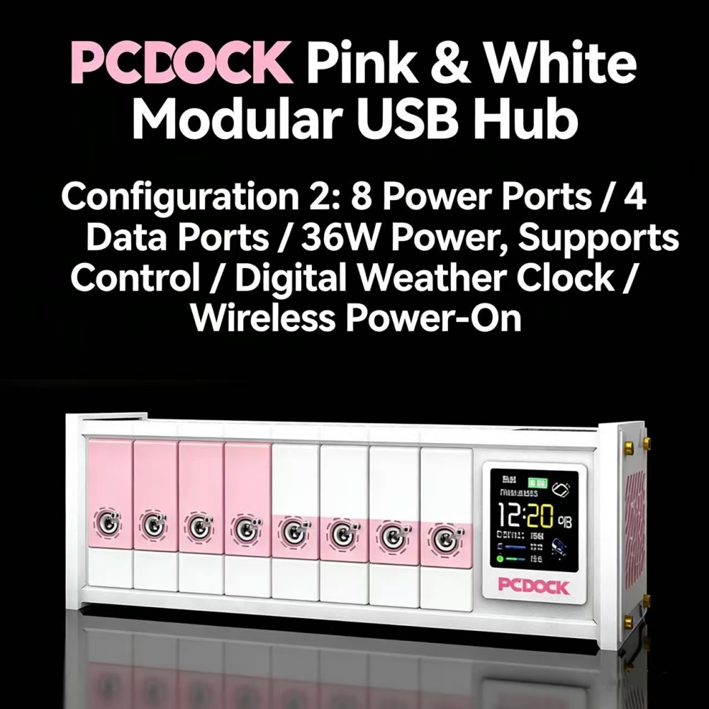 PCDOCK Block USB Desktop Power - Desk Setup For Laptop บทวิจารณ์และราคา