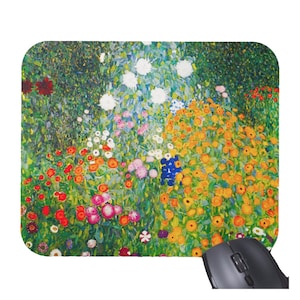 Gustav Klimt Flowers Floral Mo - Desk Setup Gadgets บทวิจารณ์และราคา