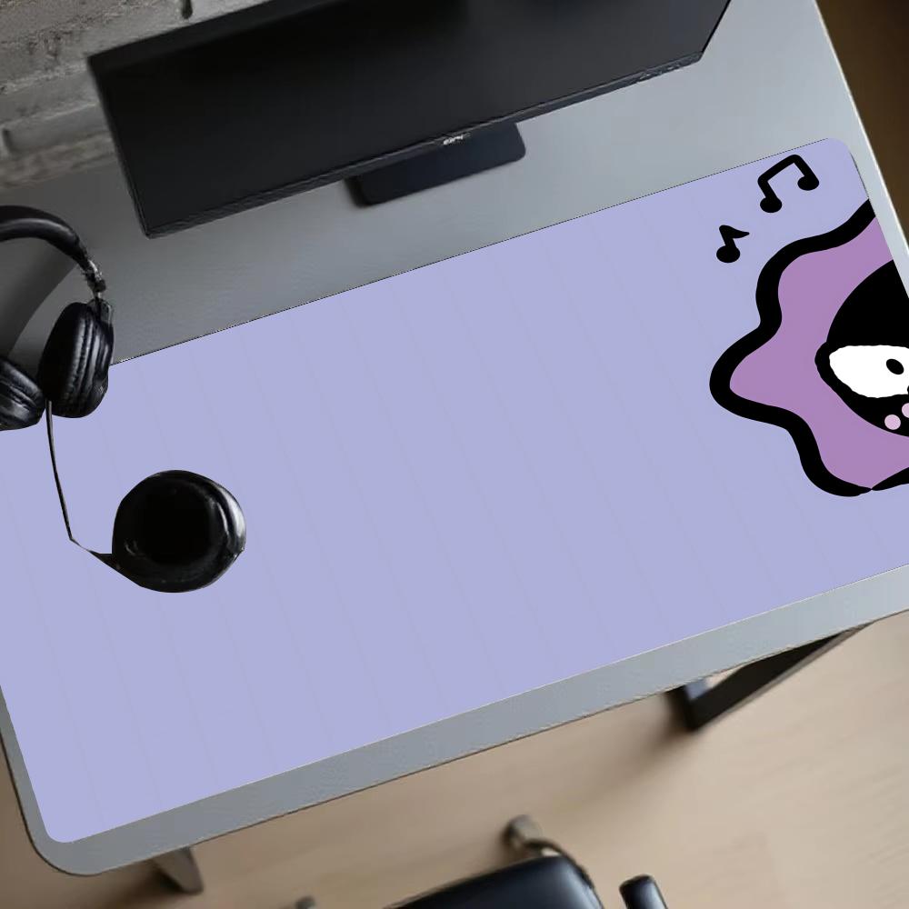 Playmat Cute Purple Expression - Desk Setup Gadgets บทวิจารณ์และราคา