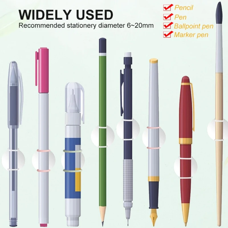 1-5PCS Magnetic Pen Pencil Hol - Pen Cup Magnetic บทวิจารณ์และราคา