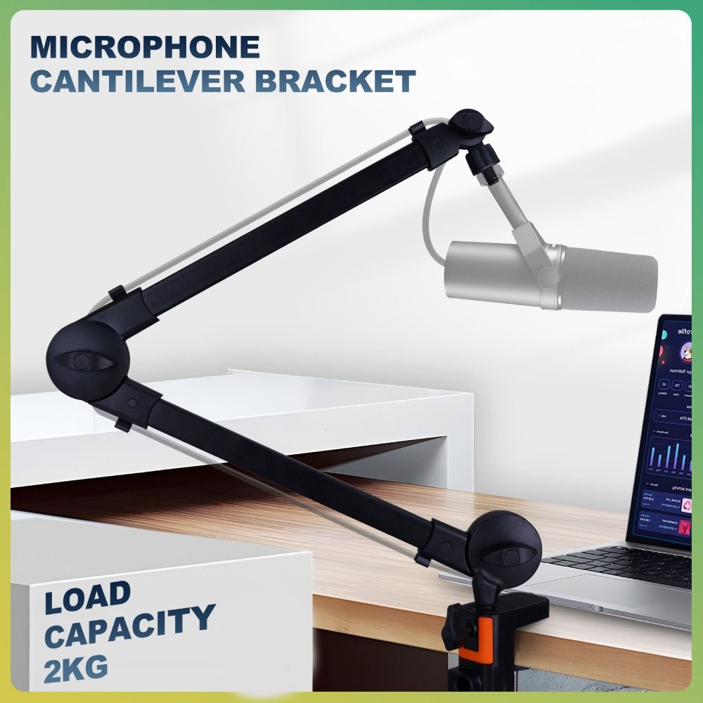 Microphone Boom Arm Mic Stand  - Desk Setup Game บทวิจารณ์และราคา