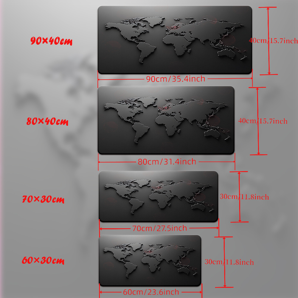 Black and Gray Gradient Map De - Desk Setup Gadgets บทวิจารณ์และราคา