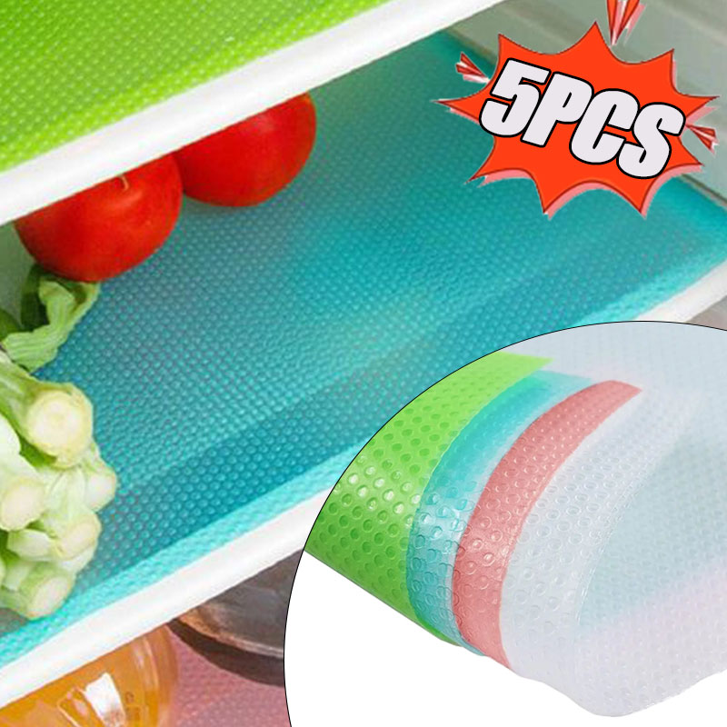 5/3/1PCS Refrigerator Mats Ref - Desk Setup Shelves บทวิจารณ์และราคา