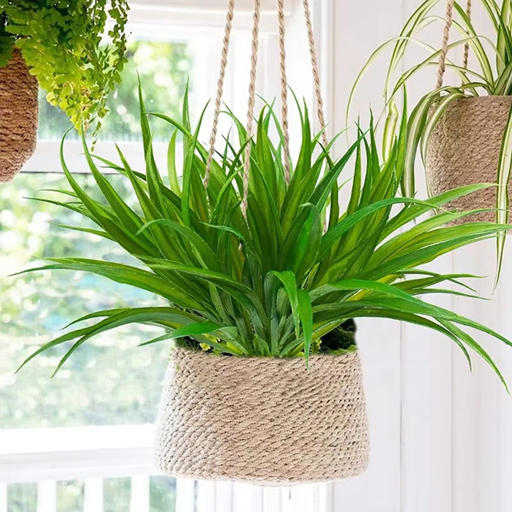 1 Pc Grass Artificial Plants H - Desk Setup Computer บทวิจารณ์และราคา